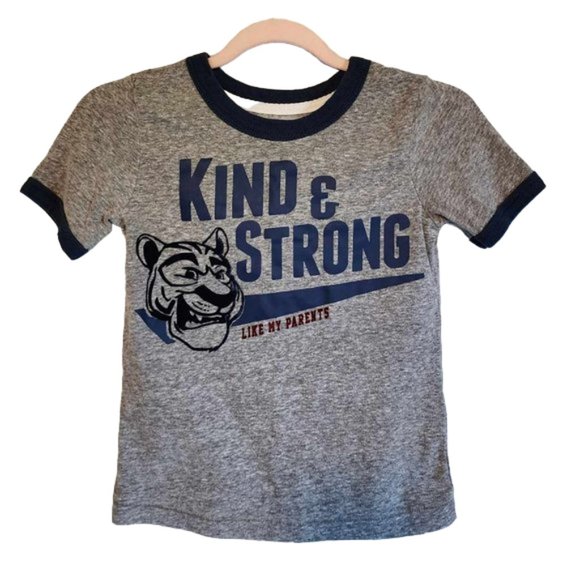 EUC Carter's Kind & Strong T-Shirt (3T) - Picture 1 of 4